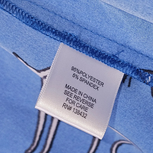 ModCloth Blue Cat Print Open Front Kimono Cardigan S/M - Picture 4 of 10